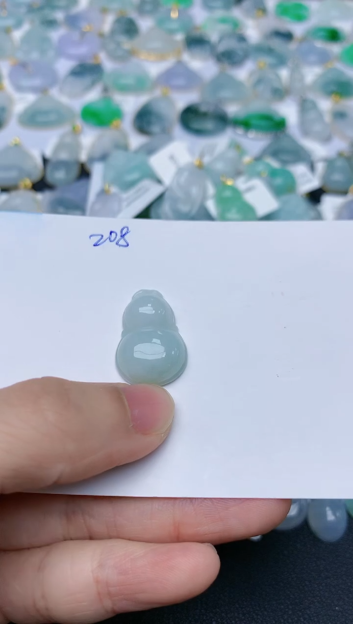 【闪购商品】翡翠颈饰未镶嵌天然翡翠A货    208