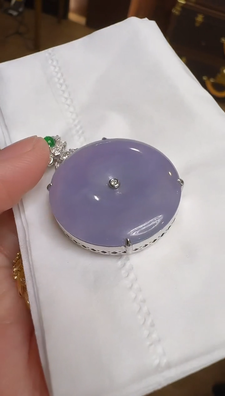 【闪购商品】翡翠吊坠(不含链)18K金镶嵌多样性团购发一件