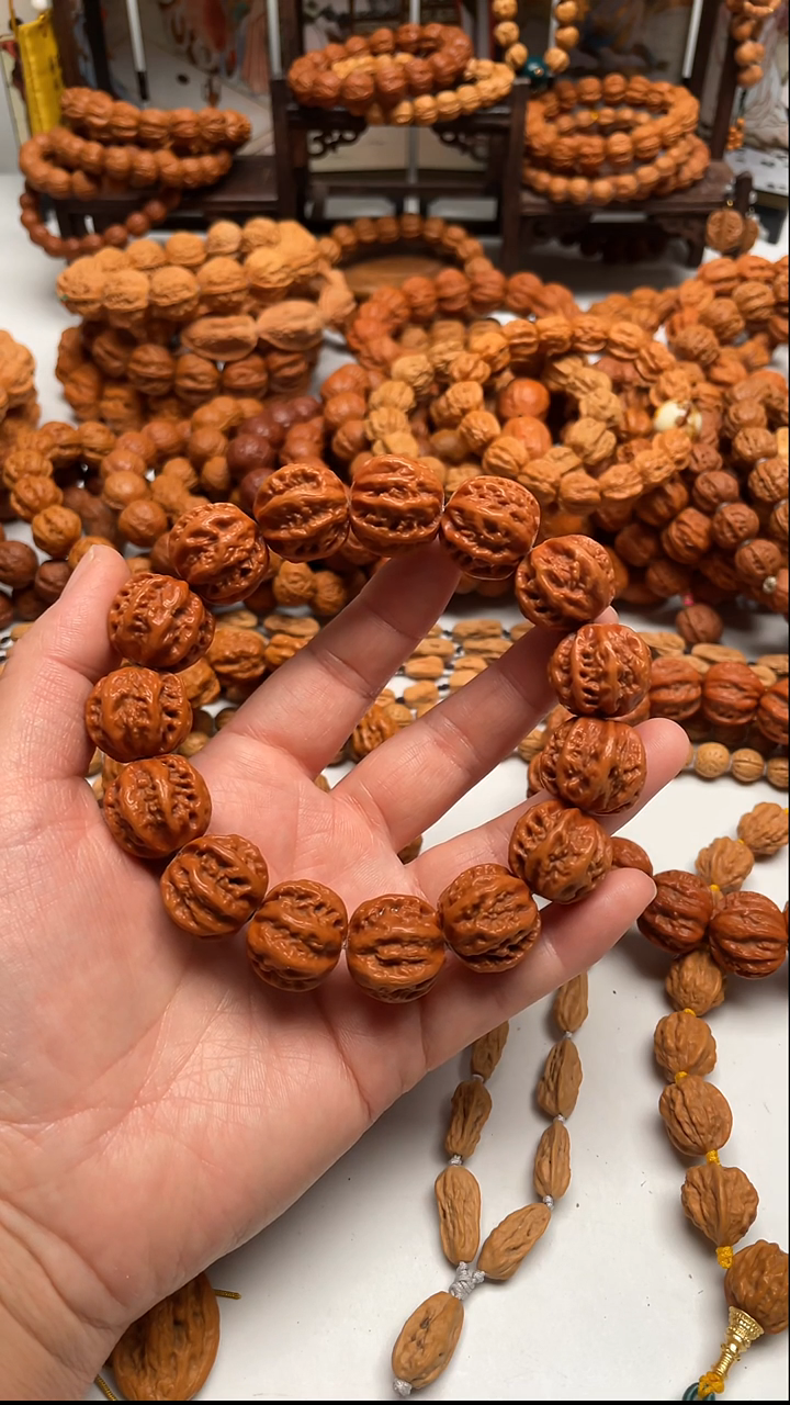 手串桃核坐***阔小核桃