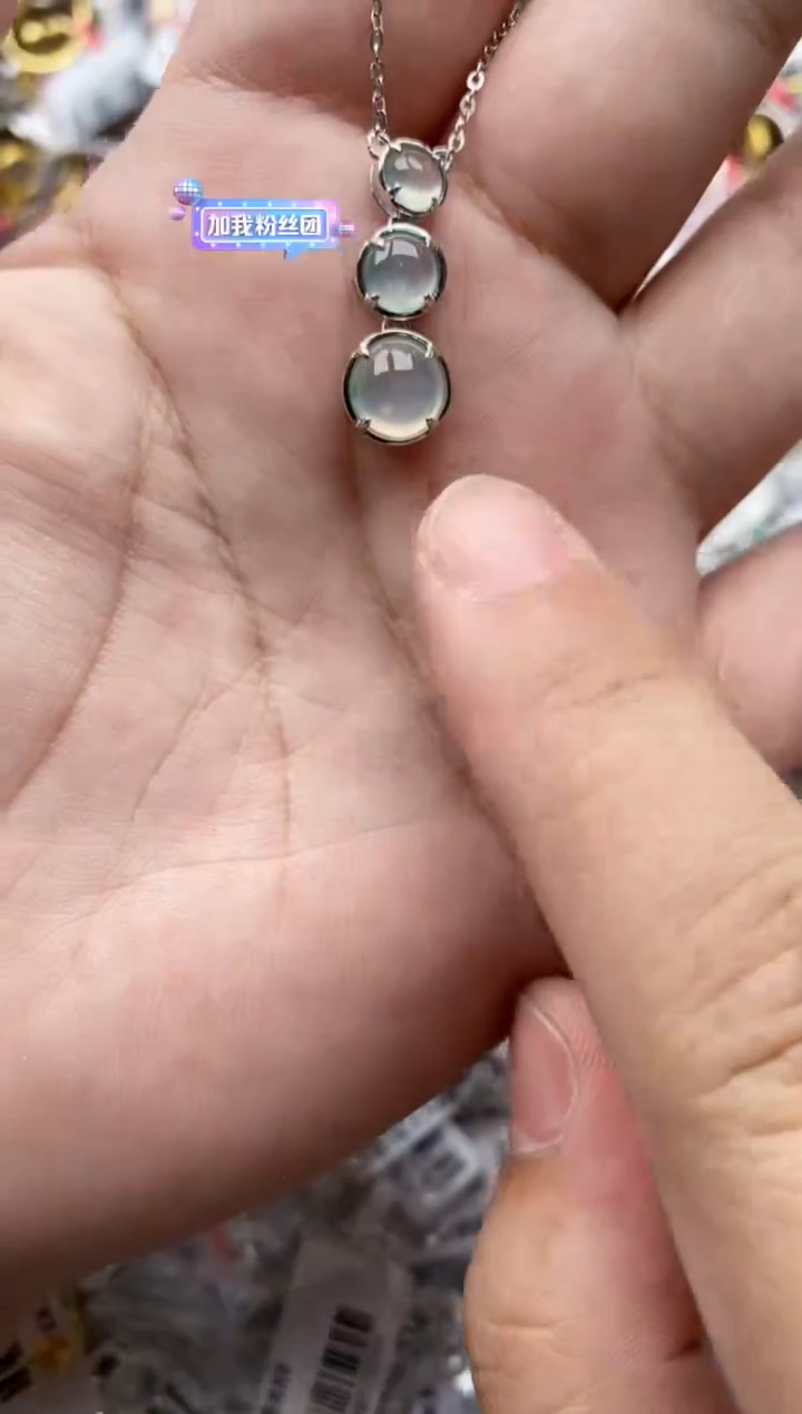 【闪购商品】翡翠戒指银S925镶嵌55555---4