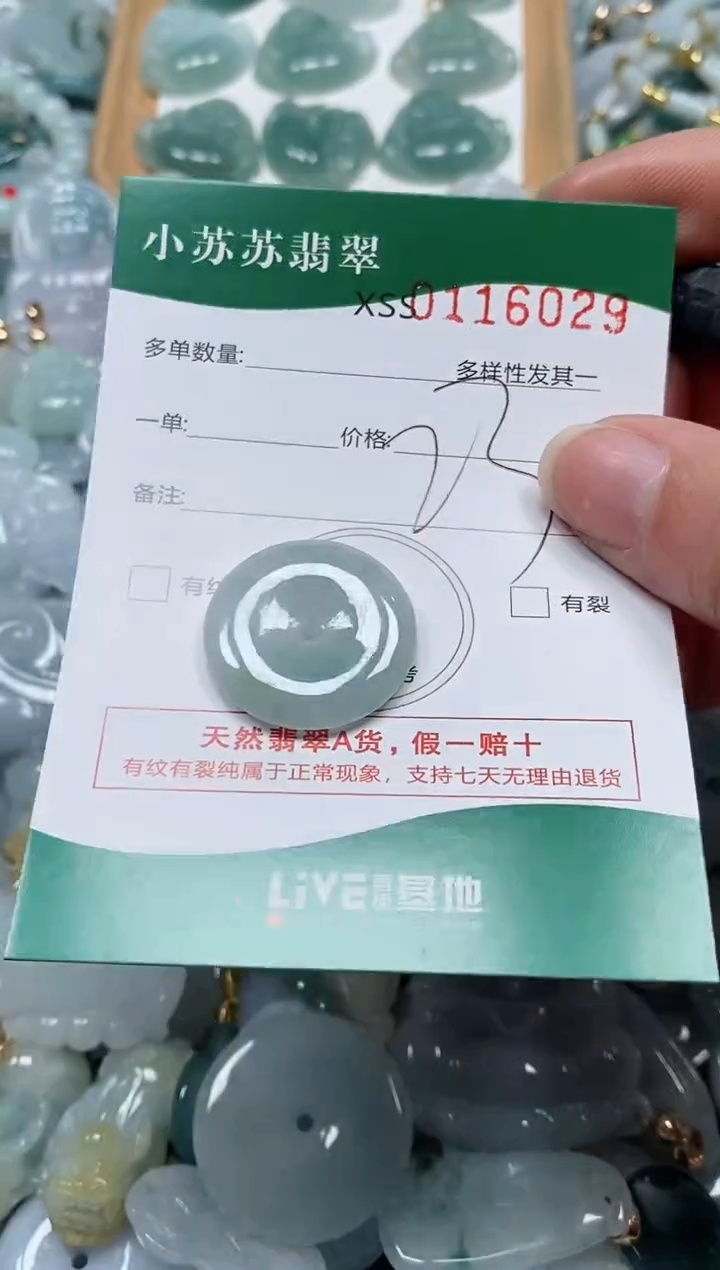 【闪购商品】翡翠颈饰未镶嵌闪购商品0116029