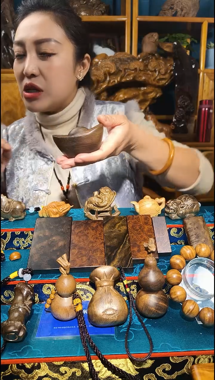 金丝楠檀**馬《燊若坊》正品川料金丝楠小叶桢楠28