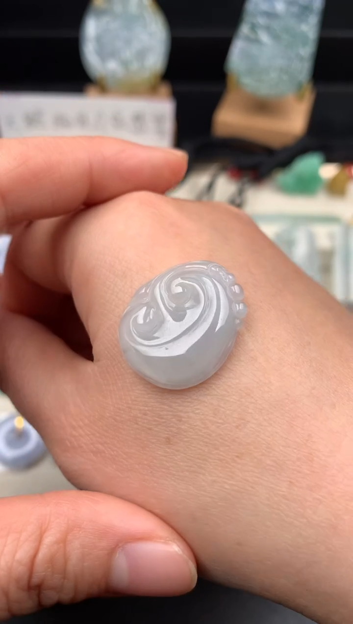 吊坠(不含链)未镶嵌翡翠如意