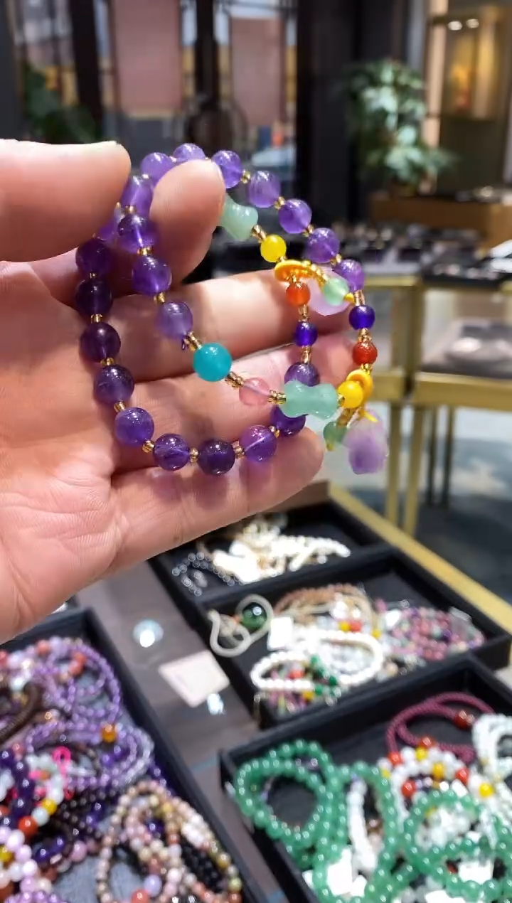 【闪购商品】水晶手链未镶嵌亏米福利3