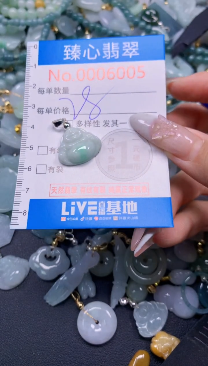 颈饰未镶嵌翡翠6005