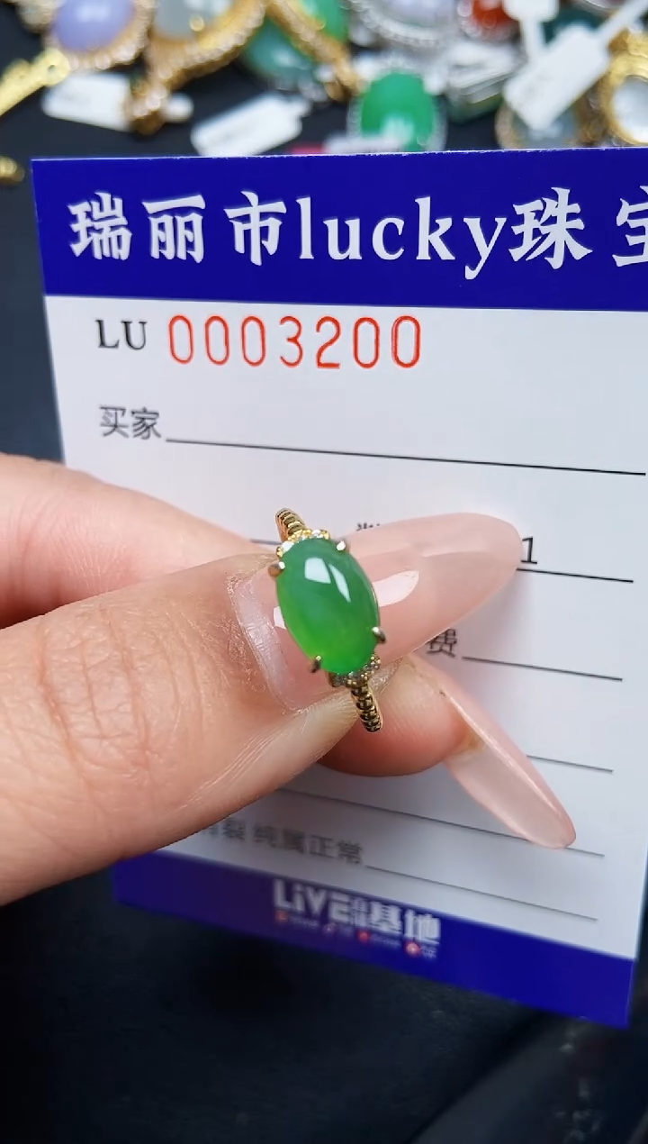 【闪购商品】翡翠颈饰银S925镶嵌3200