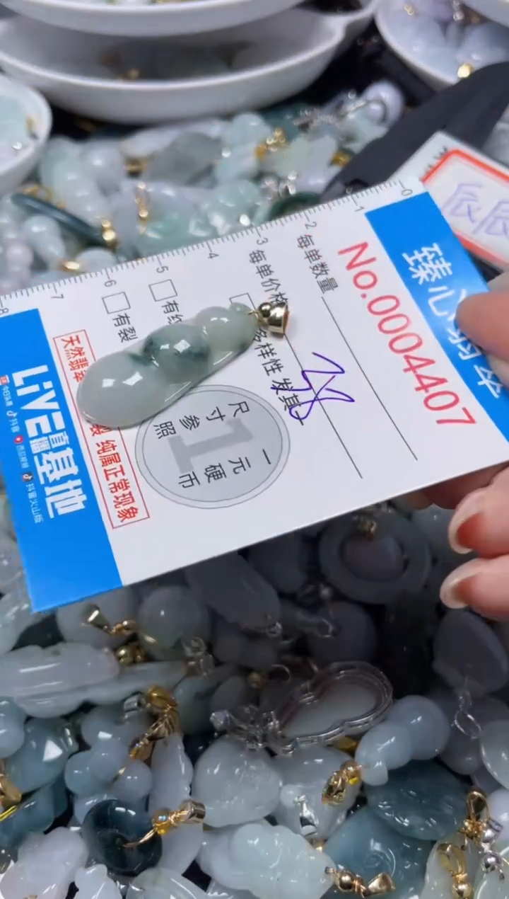 颈饰未镶嵌翡翠4407