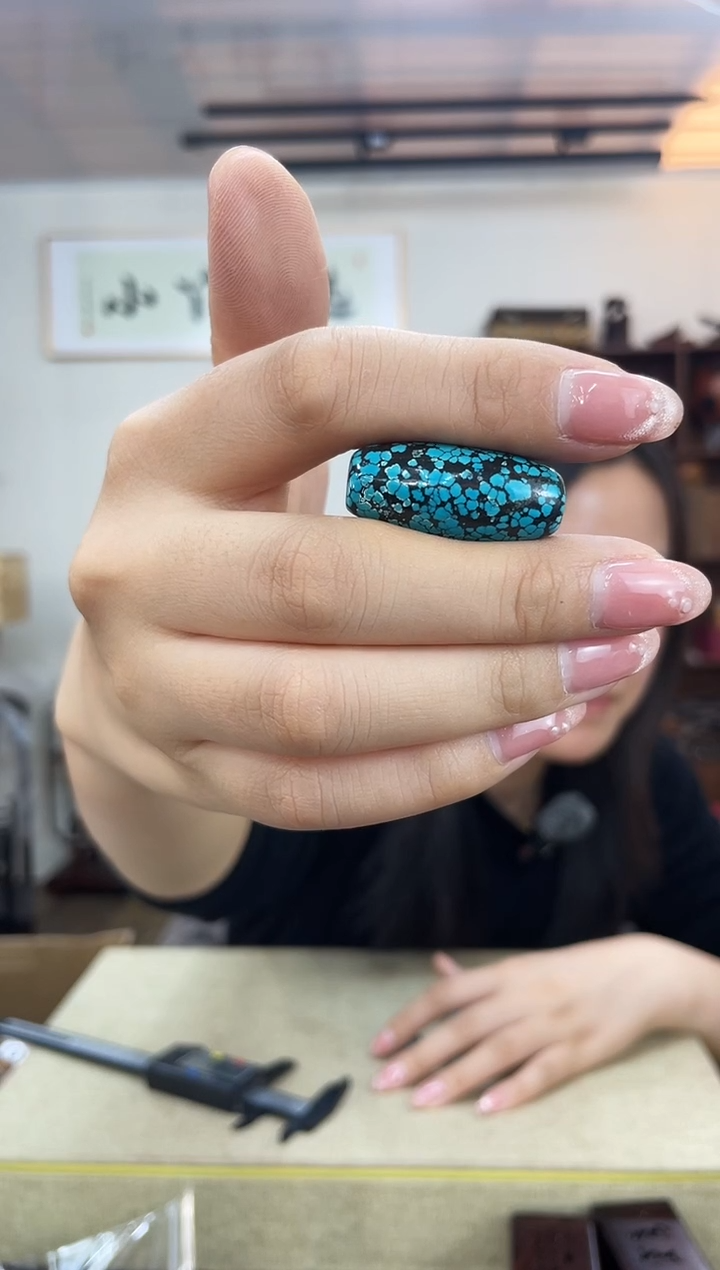 乌木类高*剑040吕松单颗珠子木木木8g   