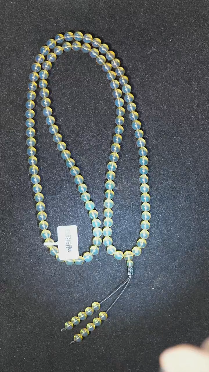 【闪购商品】琥珀裸石未镶嵌7mm天青108