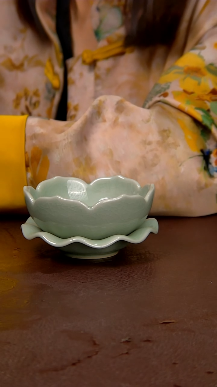 豆绿莲花茶漏不完美 简装