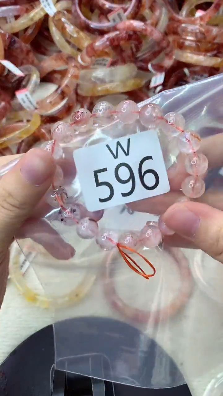 未镶嵌手镯水晶W596
