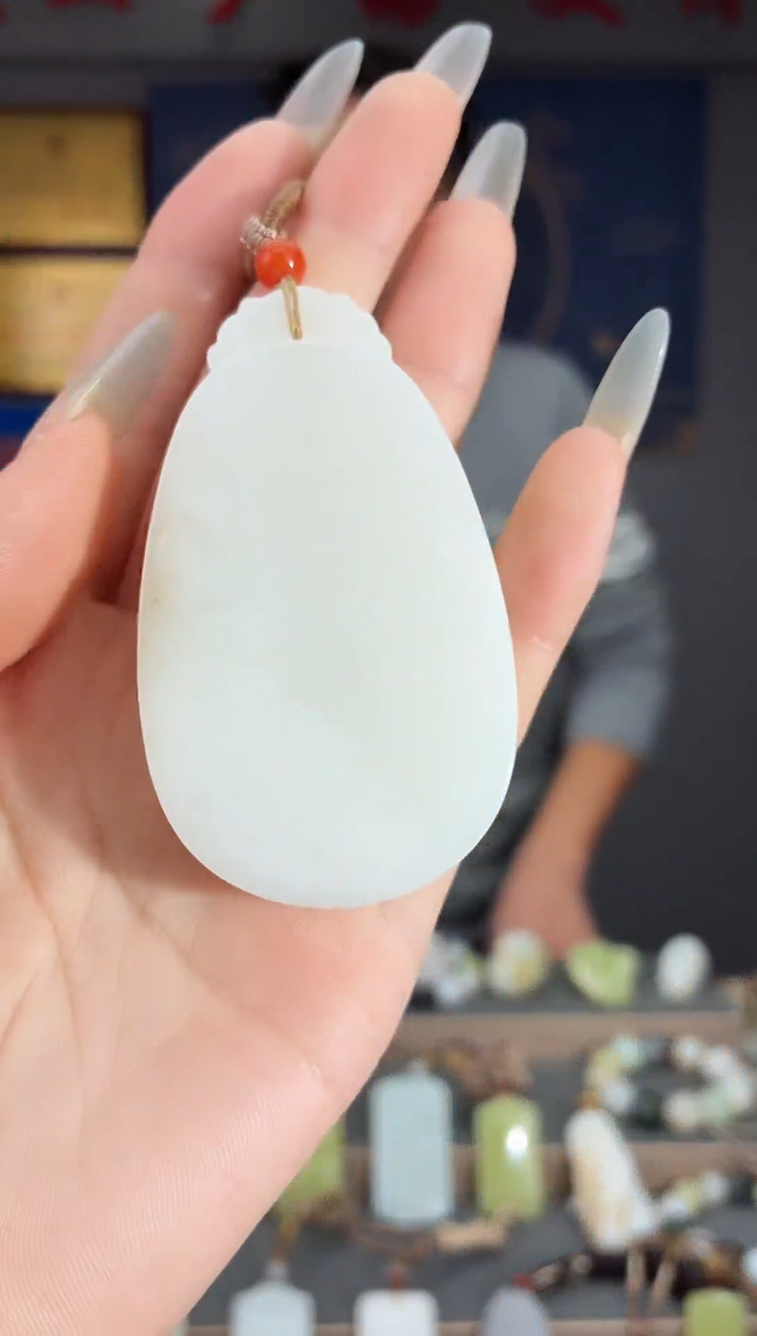 颈饰未镶嵌和田玉1