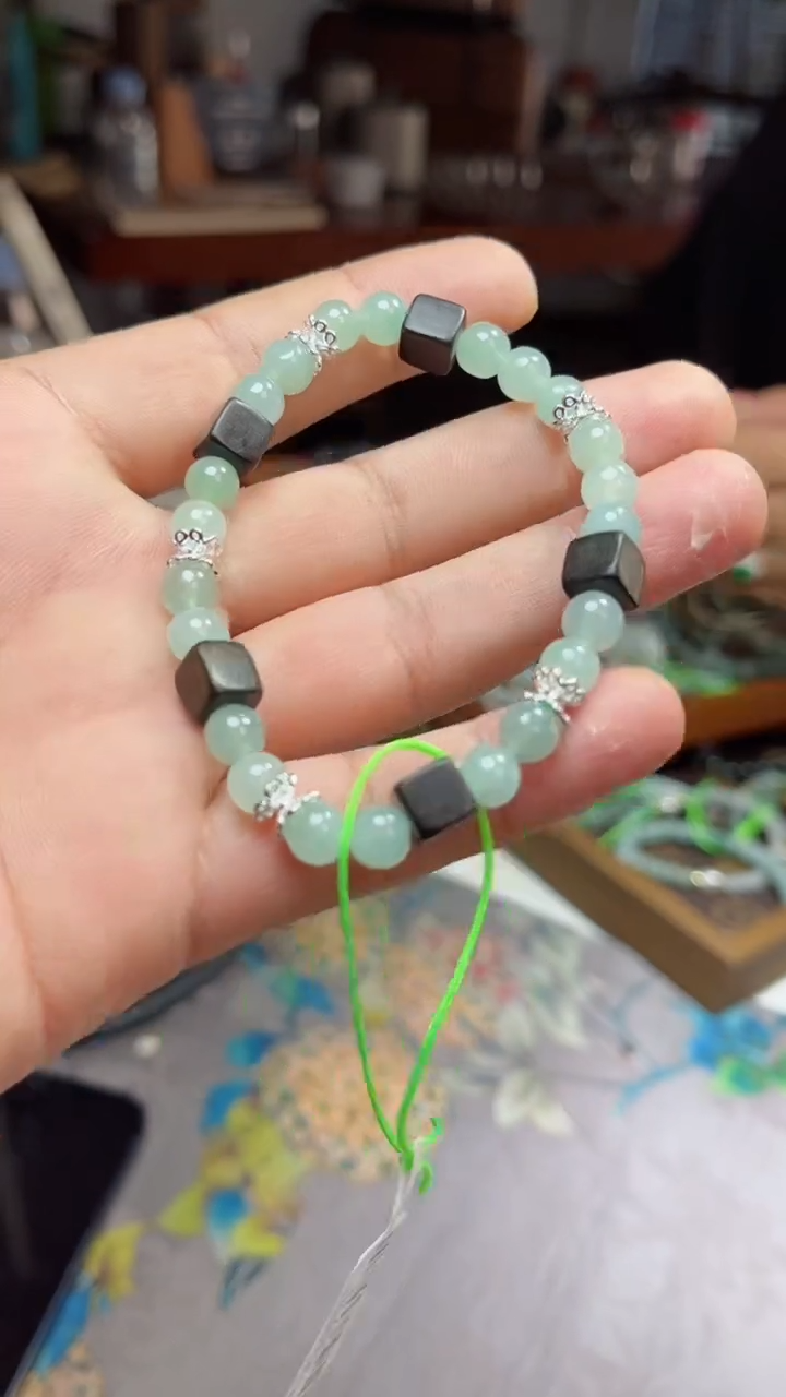 未镶嵌手链翡翠手串