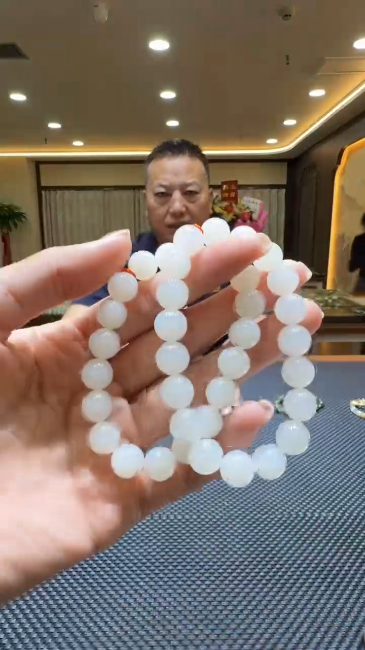 颈饰未镶嵌和田玉手串（多样性发一）10