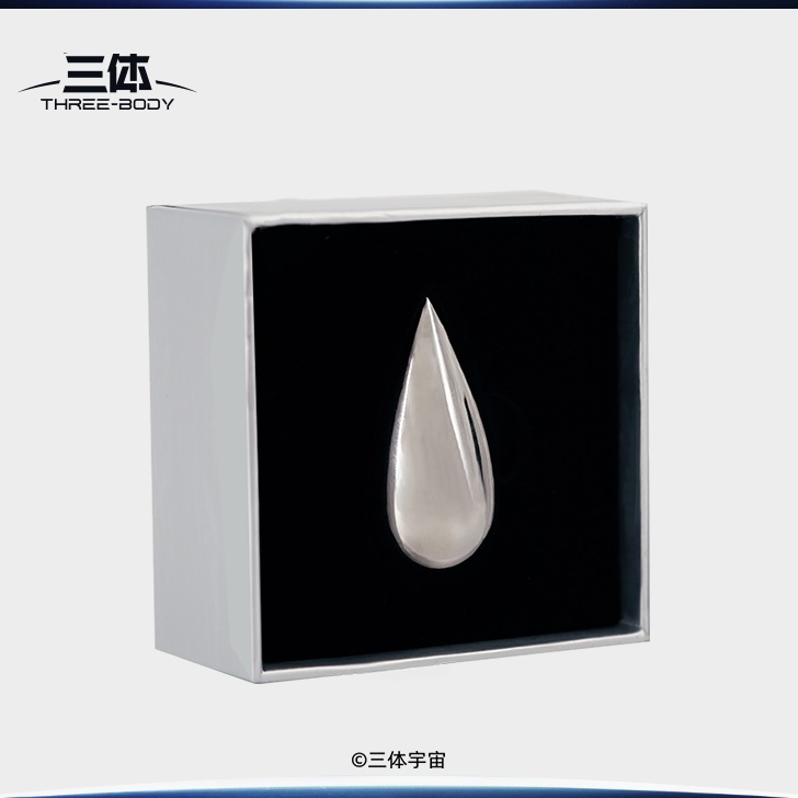 【三体立体水滴徽章】【圣母的眼泪】胸针