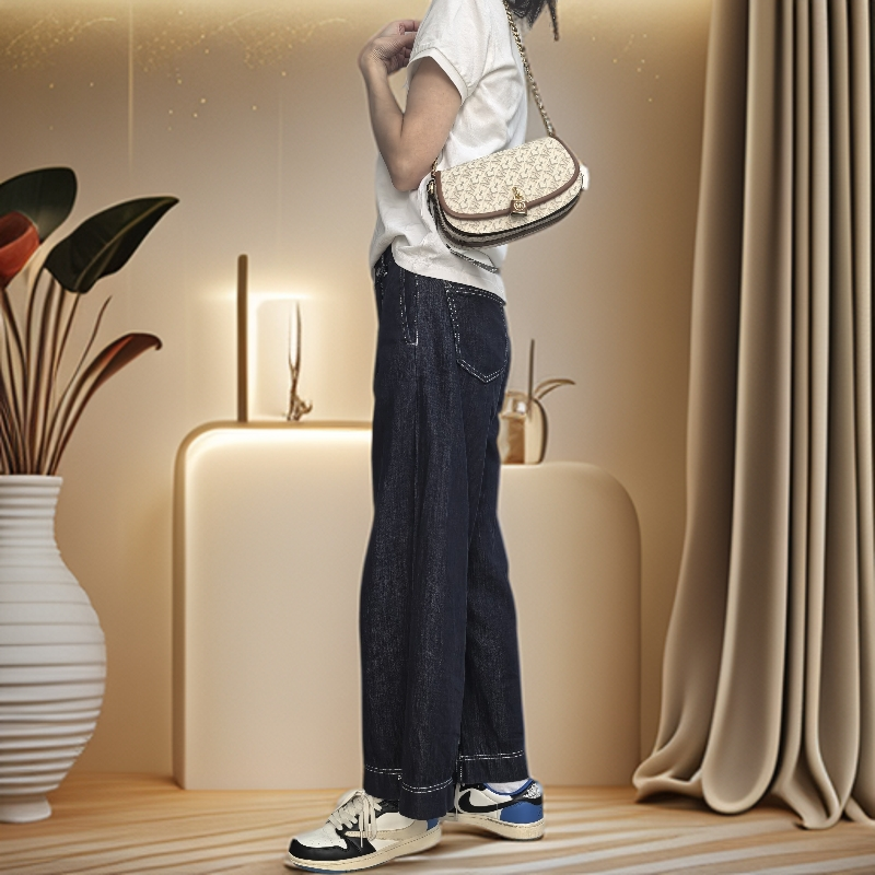  白色锁头包斜跨腋下女士包/底长/MM/e8803