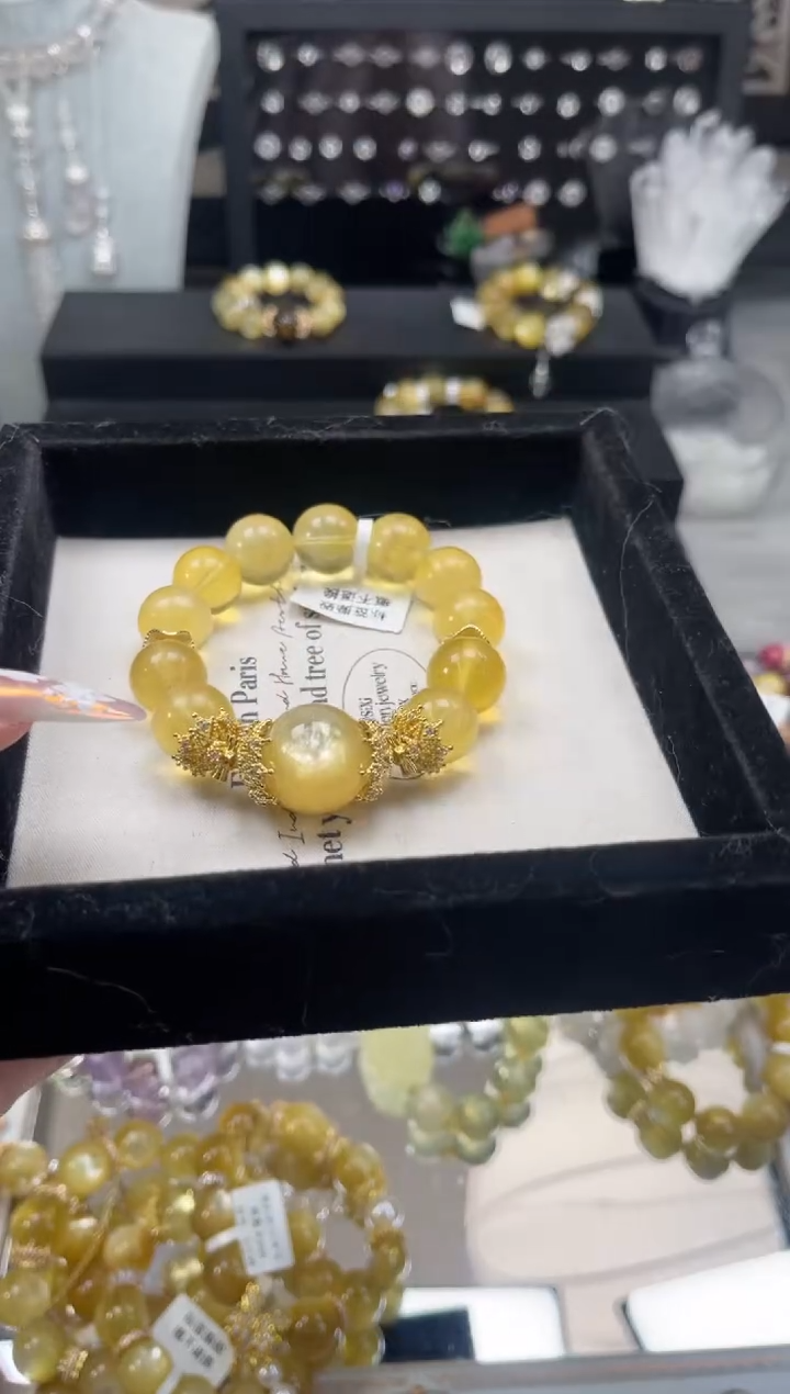 【闪购商品】水晶手链未镶嵌天然水晶 多样性发货