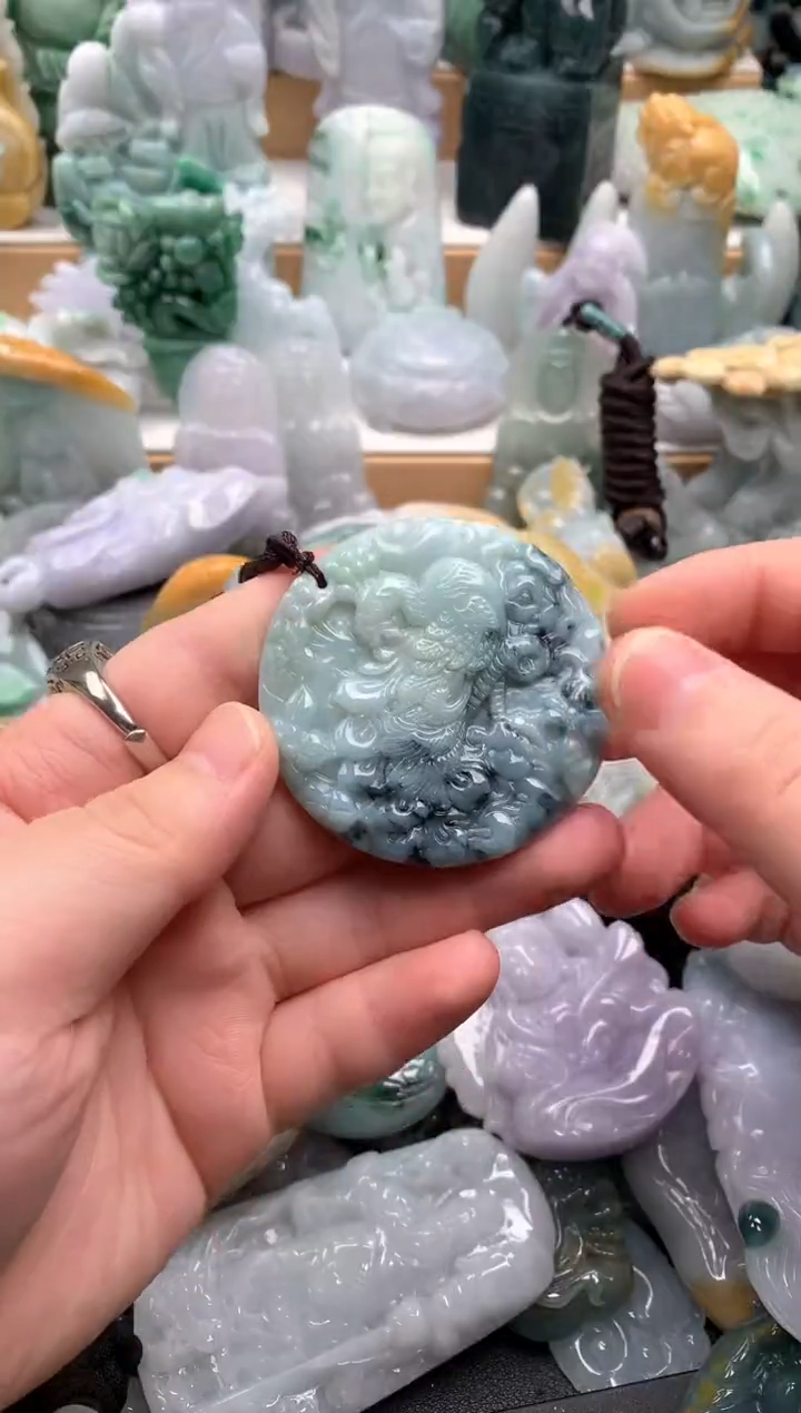 吊坠(不含链)未镶嵌翡翠1
