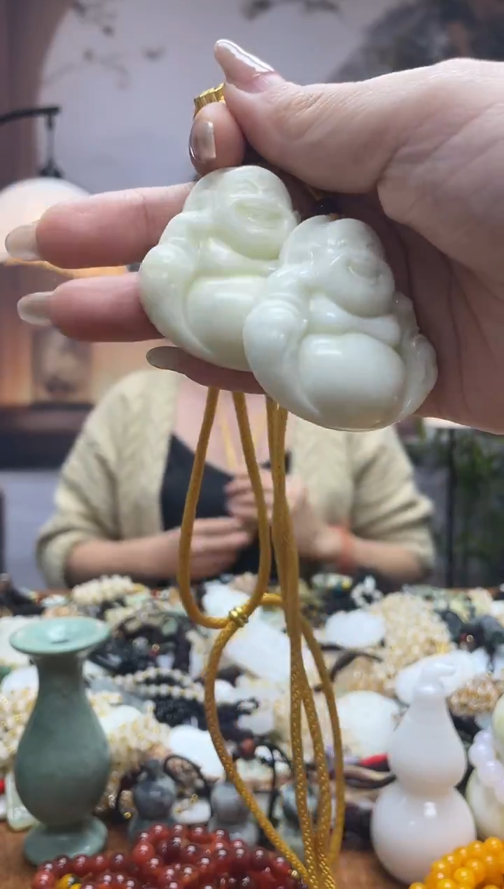 未镶嵌岫玉吊坠多样性发货拍一发一