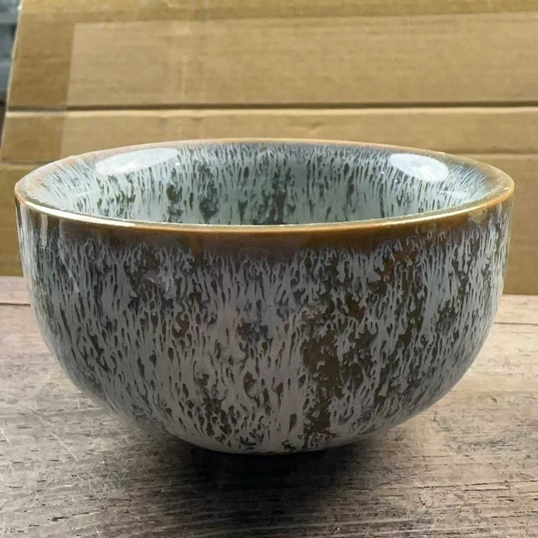 窑变釉自然流釉主人杯茶杯水杯028