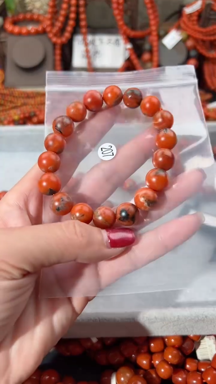 【闪购商品】南红玛瑙手串未镶嵌11+