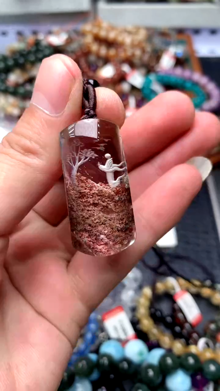 【闪购商品】水晶吊坠(赠链)未镶嵌233