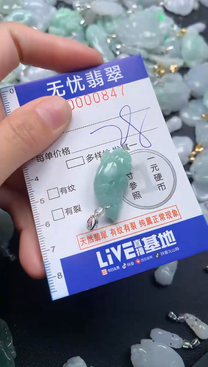 颈饰未镶嵌翡翠847