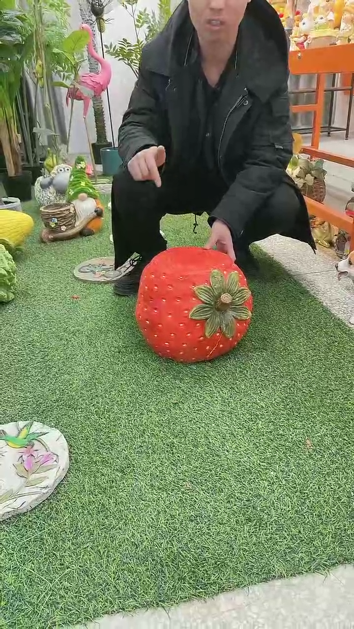 【闪购商品】无铅玻璃花园庭院摆件饰品&00&