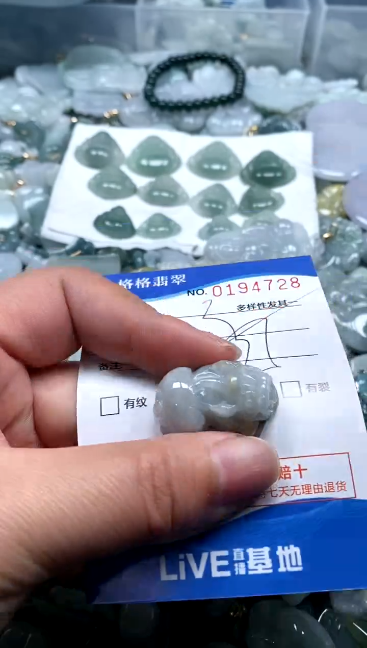 【闪购商品】翡翠颈饰未镶嵌闪购商品0194726