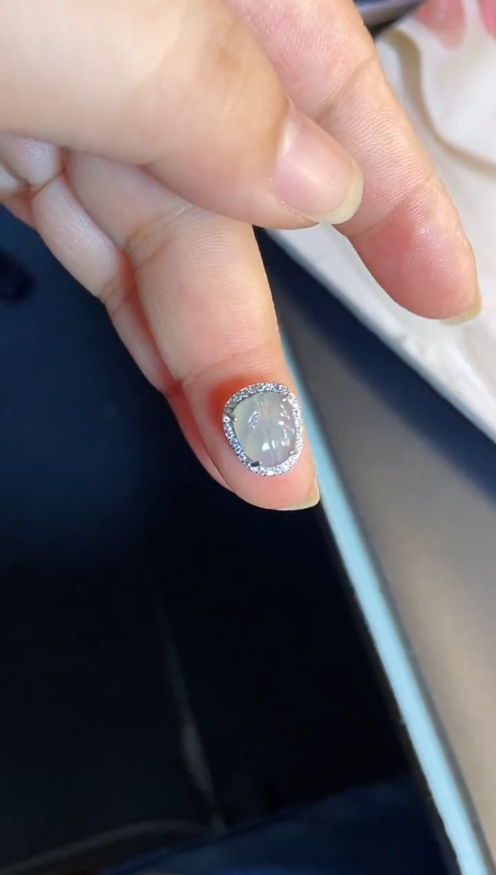 吊坠(不含链)银S925镶嵌翡翠1