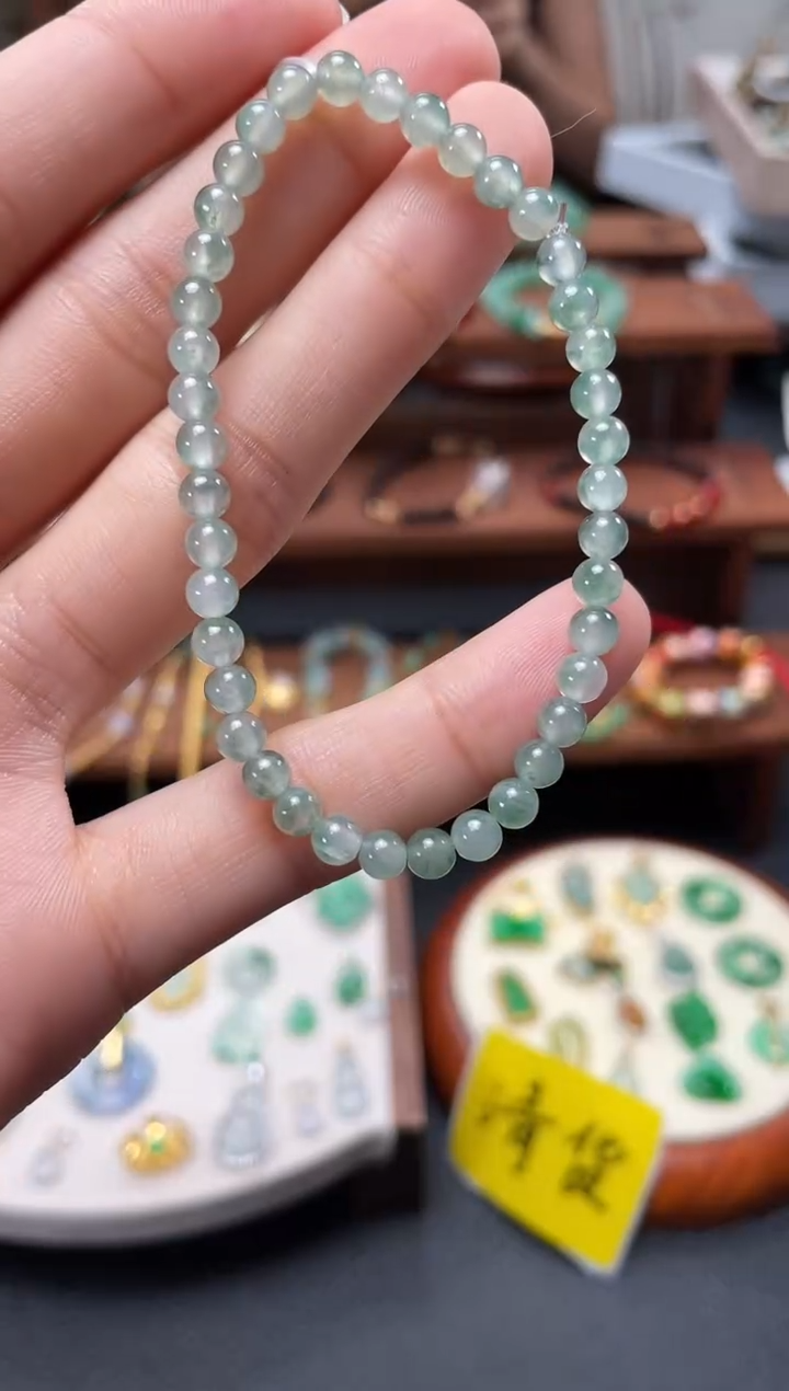 【闪购商品】翡翠套链未镶嵌一个   JK423