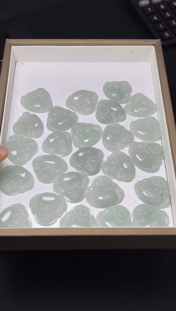 颈饰未镶嵌翡翠YM1454-1 佛公多样性发一