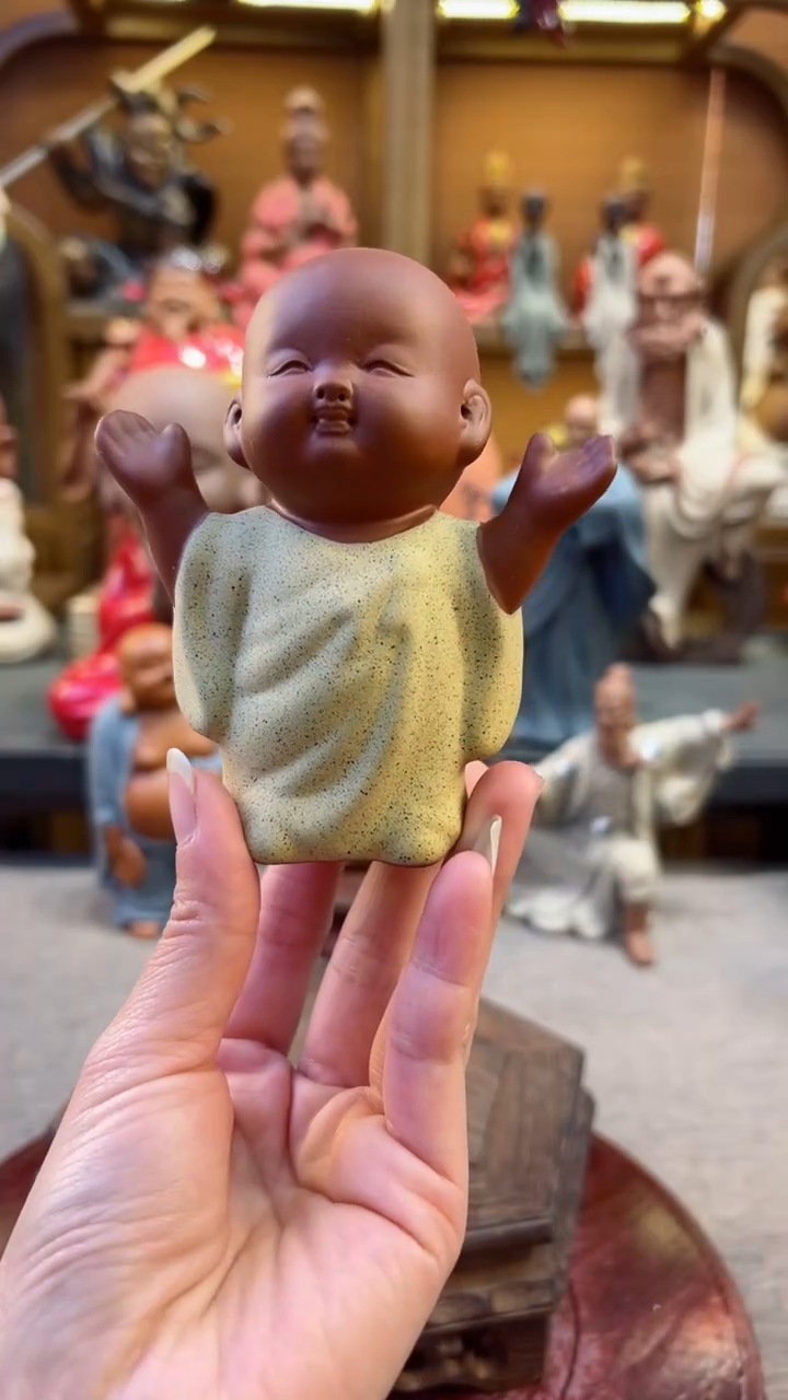 【闪购商品】紫砂茶宠器闵茶宠摆件