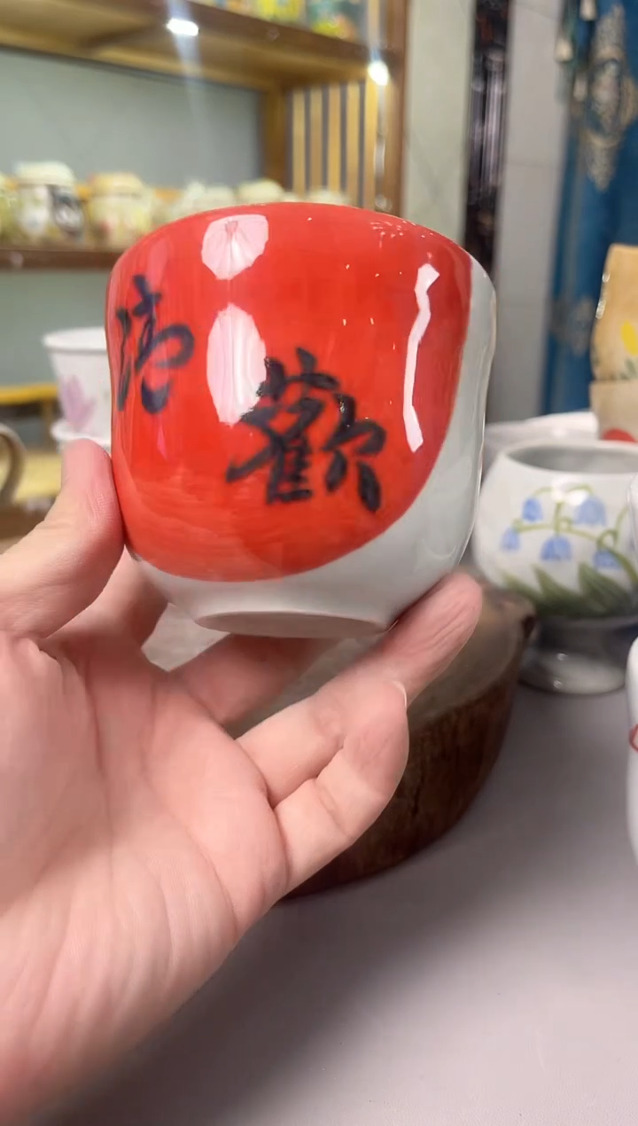 【闪购商品】瓷片景德镇手绘高温釉下彩瓷器