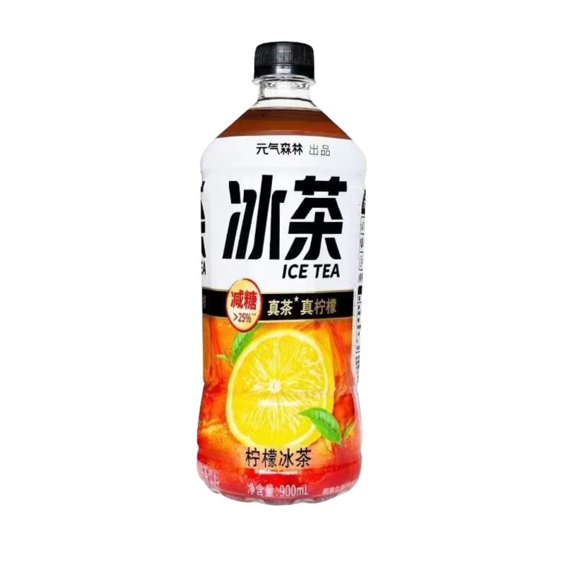 元气森林冰茶柠檬减糖 900ml