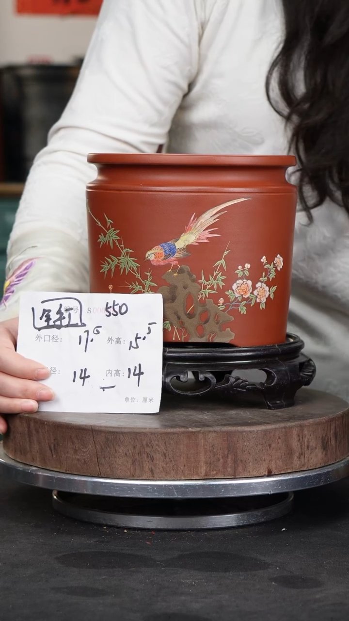 【闪购商品】紫砂花盆550+s紫砂花盆