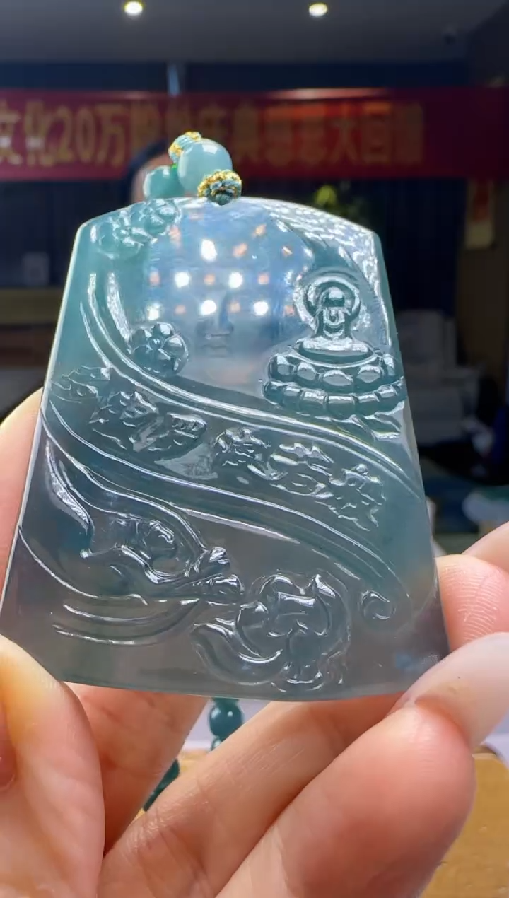 翡翠未镶嵌颈饰多样性发其一YJ@@960Q3J17379H