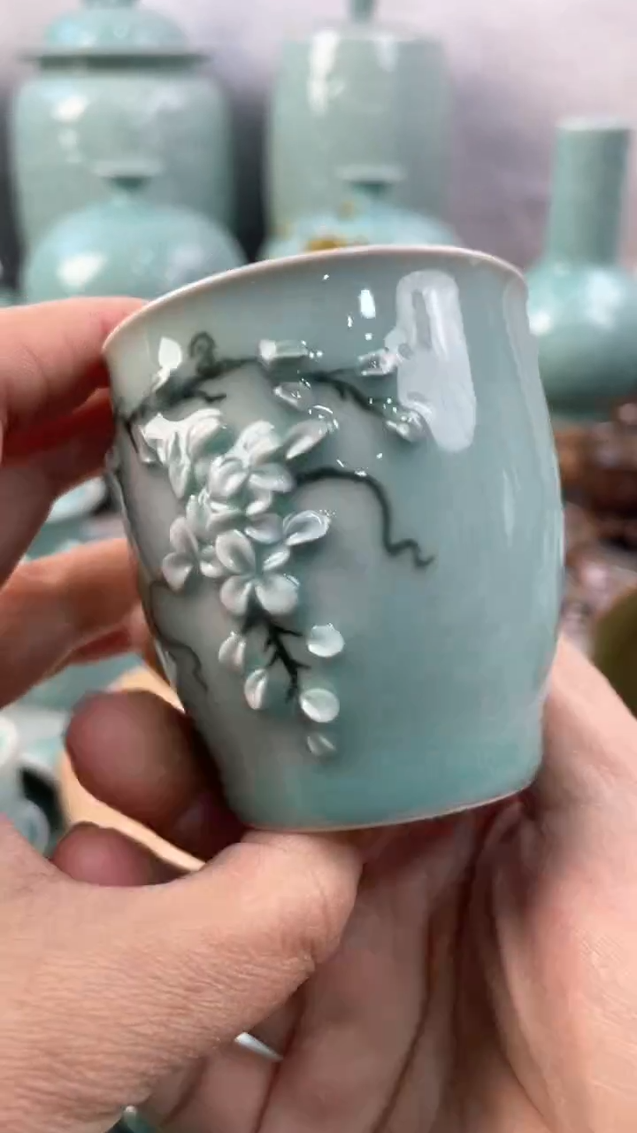 【闪购商品】特价 微瑕 慧仙青瓷