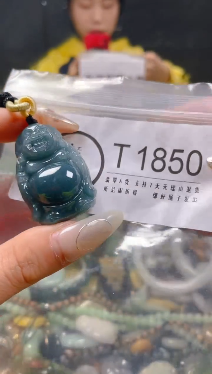 【闪购商品】翡翠颈饰未镶嵌/T/翡翠A货一图一物