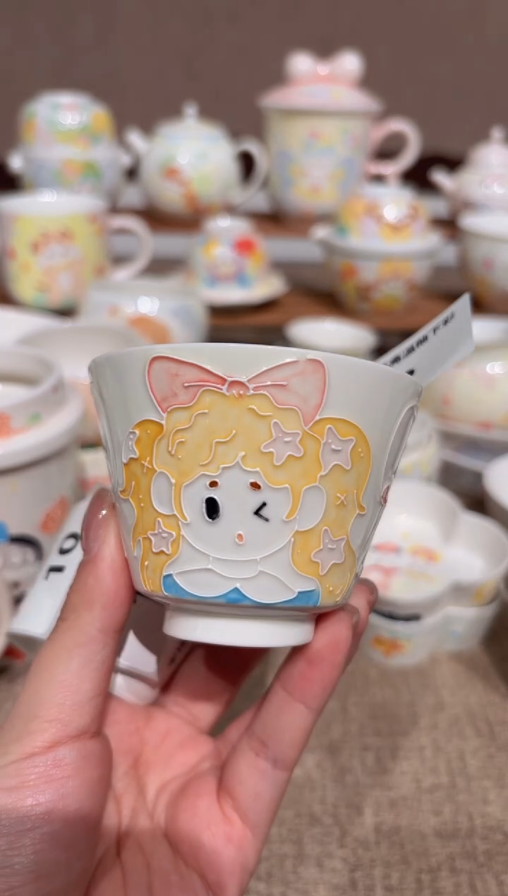 8号高温釉下彩陶瓷默认微瑕福利价