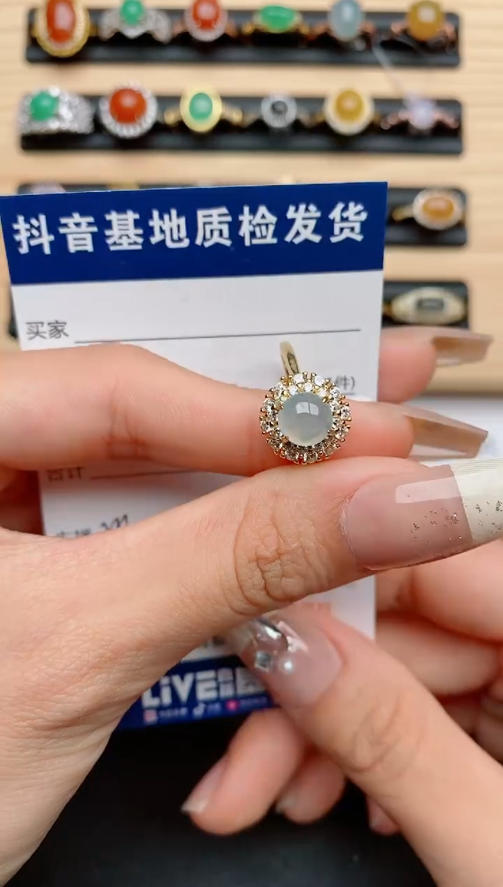 【闪购商品】翡翠戒指银S925镶嵌.....