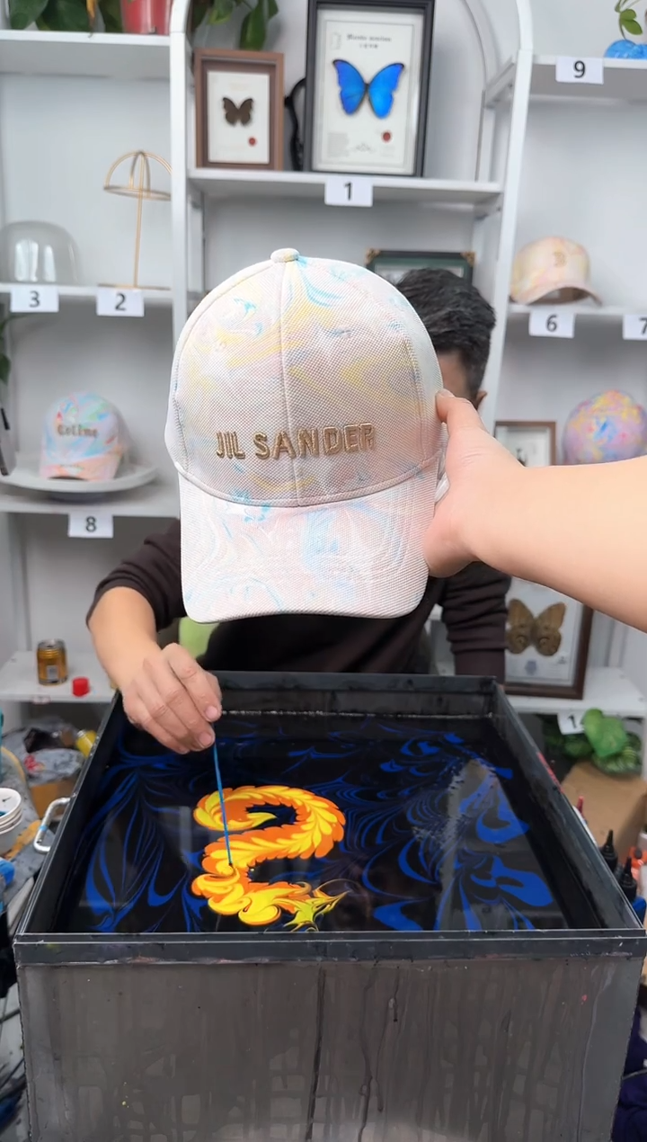 纯棉写意风水拓帽