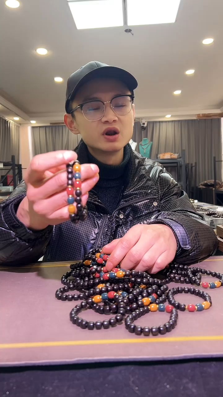 风车木（黑檀木）手串/手链011