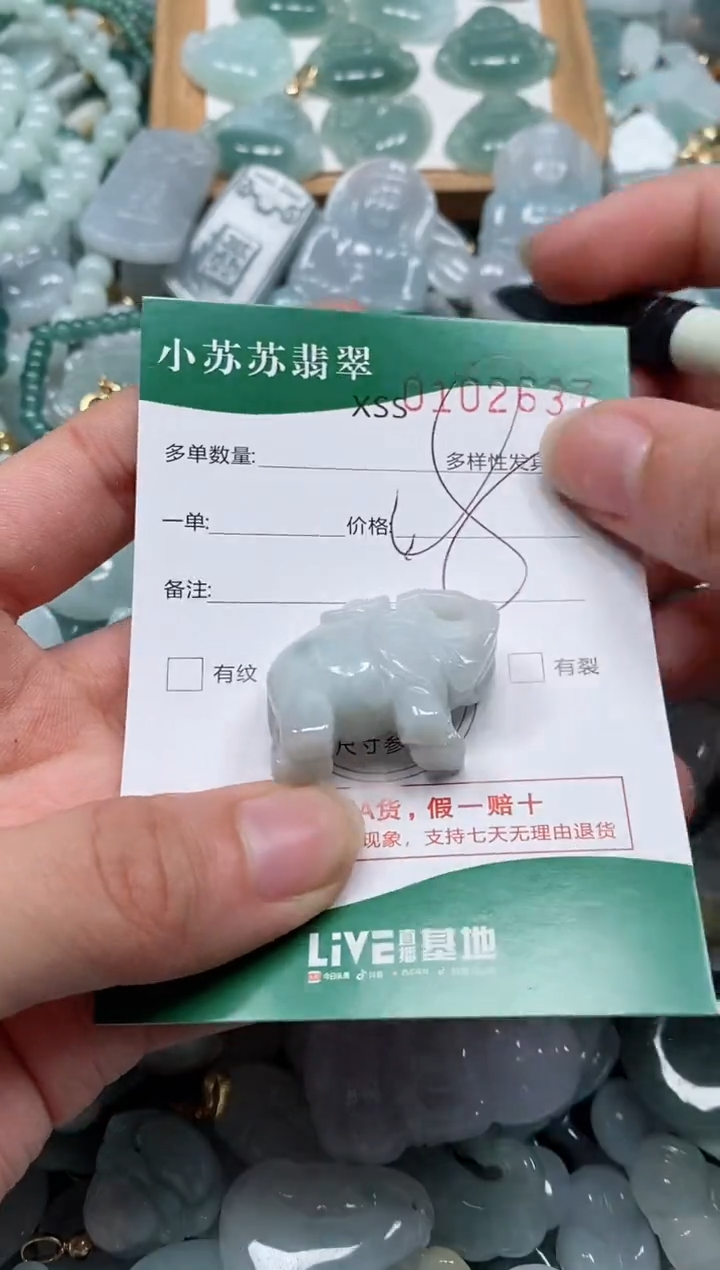 【闪购商品】翡翠颈饰未镶嵌闪购商品0102637