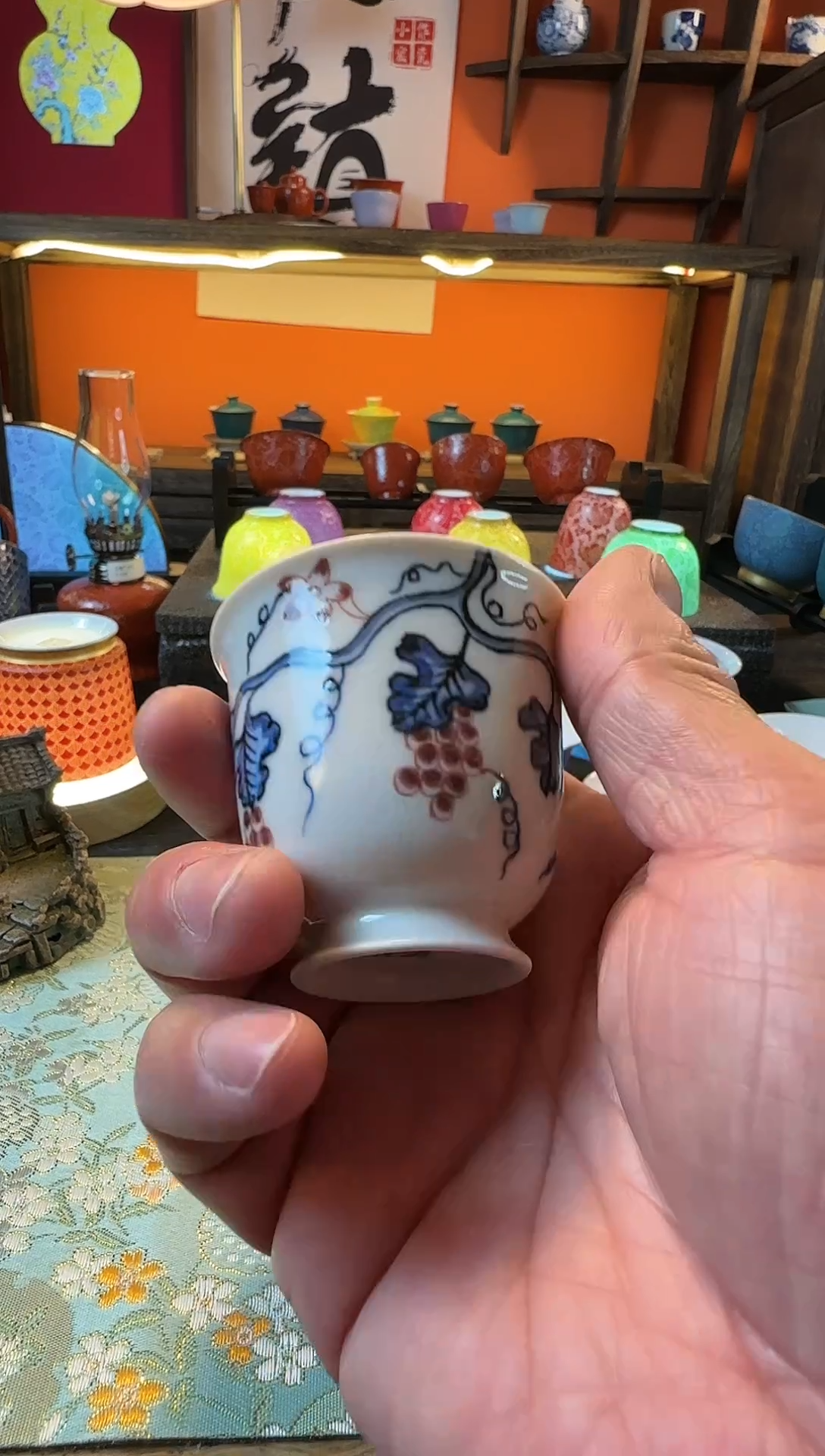 【闪购商品】景德镇手工手绘陶瓷茶具