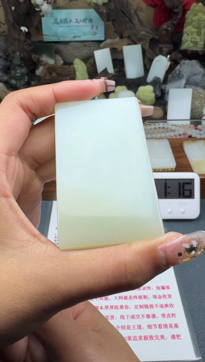 【闪购商品】和田玉颈饰未镶嵌菲菲