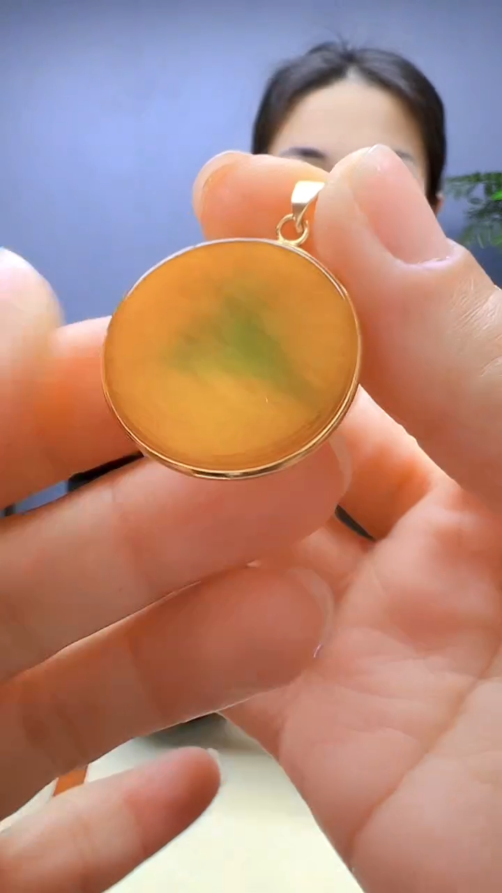 【闪购商品】翡翠颈饰14K金镶嵌颈饰