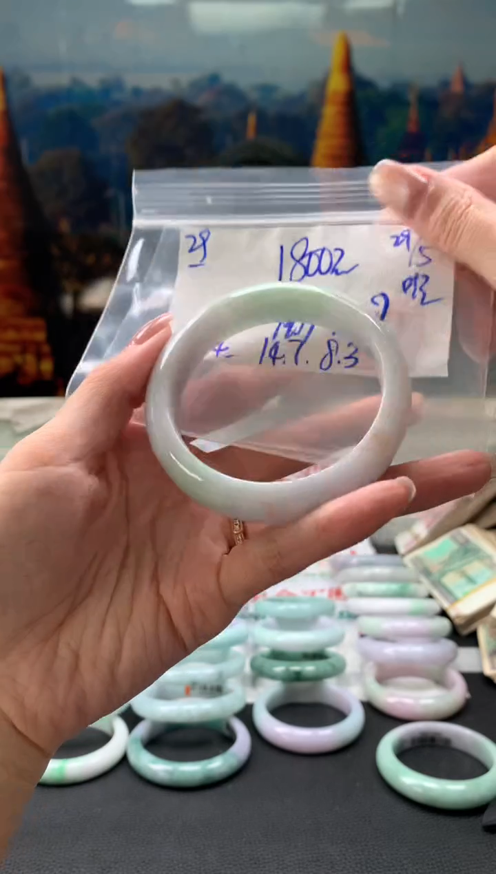 翡翠手镯未镶嵌翡翠手镯 下单联系小耳机#29