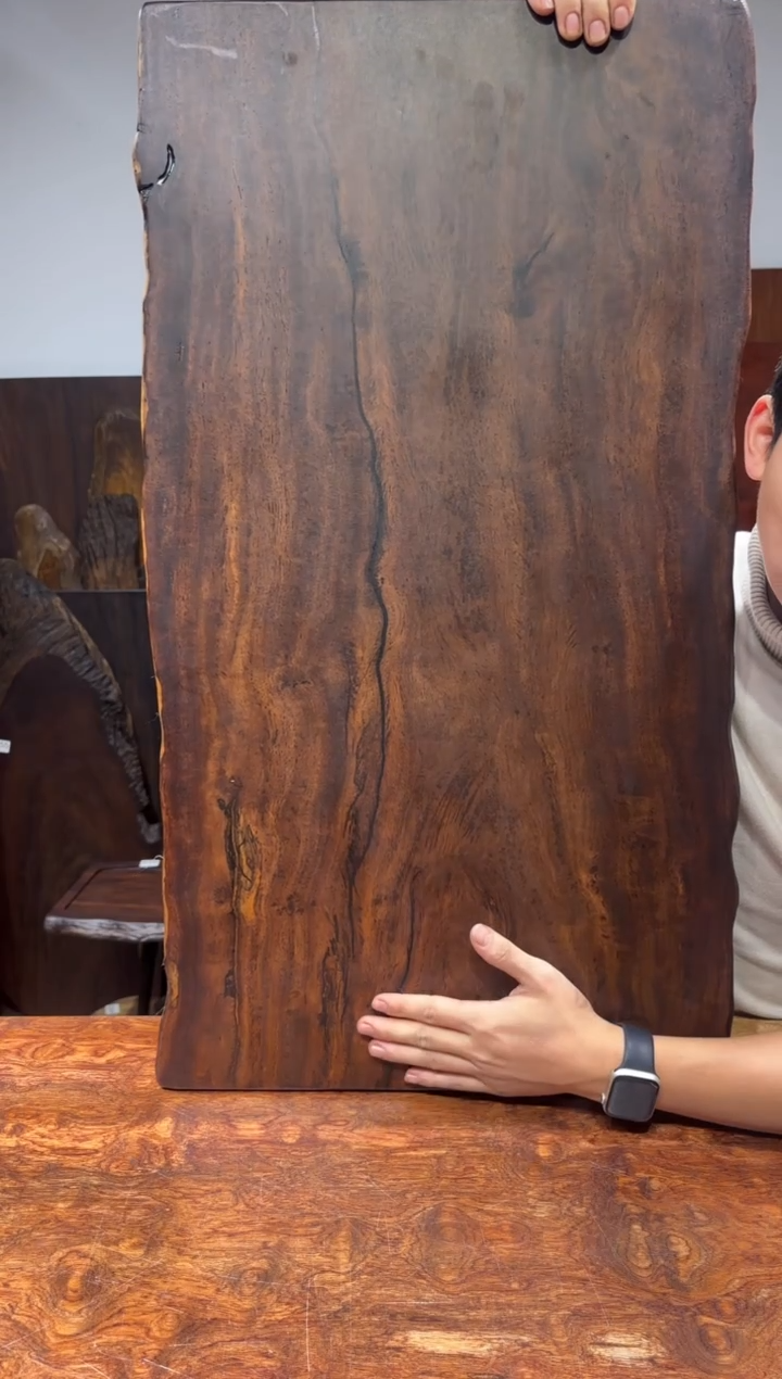 风车木（黑檀木）尺寸83*45*2.8编号978