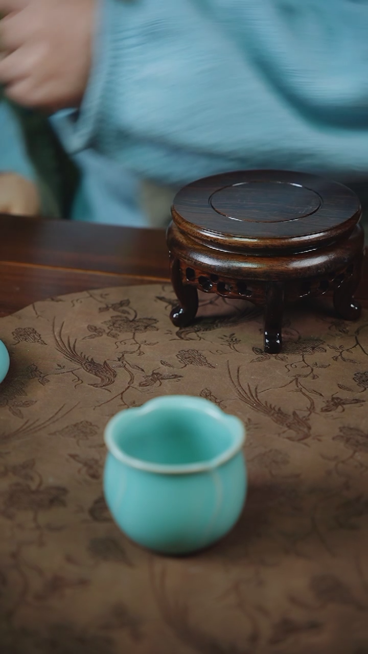 【闪购商品】杯40汝瓷纯手工茶杯